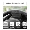 Carbon Fiber Steering Wheel Cover Trim Sticker For LEXUS IS250 300 IS350 14-18