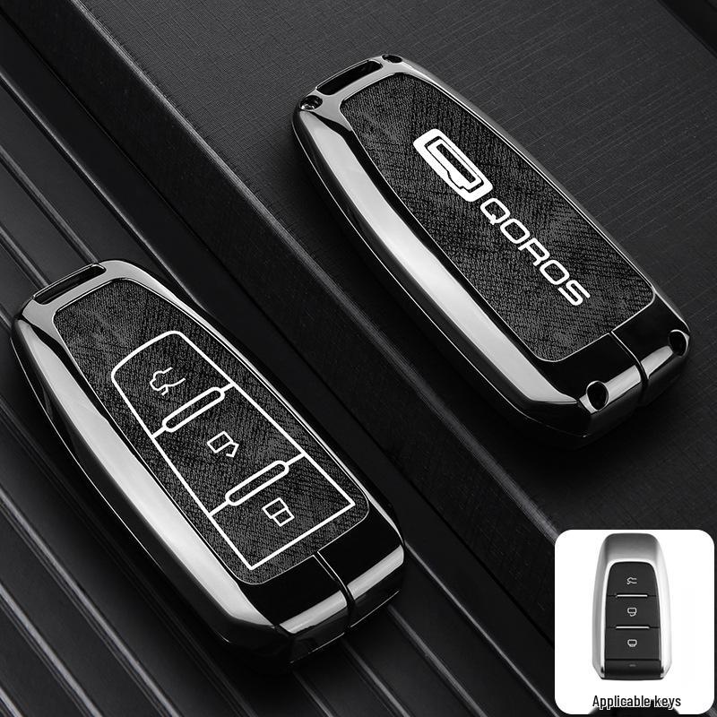 Qoros Key Covers: Compatible with Qoros 5, 2020 Qoros 7, Qoros 3 Urban SUV - Creative Car Bag Buckle Included