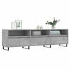 VidaXL Meuble TV gris béton 150x30x44,5 cm bois d'ingénierie 831304
