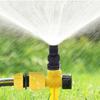3Pcs 360° Rotation Automatic Lawn Sprinkler Corrosion Resistant Buried Plug Garden Nozzle Large Area Coverage Watering System