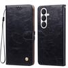 Vintage Crazy Horse Texture PU Leather Flip Wallet Phone Case for Samsung Galaxy A15 4G/5G,A14 LTE,A14,A13 5G,A05s,A04s Card Holder Kickstand Cover