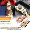 PAIR Leisure Battery Terminals Connectors Clamps For Car Van Caravan Motorhome