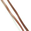 Great HERMES Necklace Brown Leather Women Used