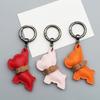 Fun And Functional PU Leather French Bulldog Keychain for Fashion Enthusiasts Phone Chain Pendant Keyring