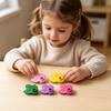430Pcs Mini Plants Building Blocks Round 3 Layered Leaves Micro Building Block Plant Plate Tree Leaves Classic Building Pieces Bulk Replacement Parts