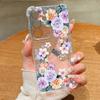 Flowers Floral Pattern Phone Case For Samsung Galaxy S26 S25 S24 S23 Ultra S22 Plus S21 S24 S25 FE Clear Shockproof Soft Cover