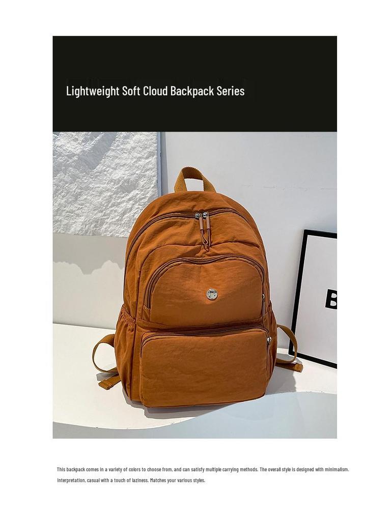 Stain-Resistant Lightweight Minimalist Backpack for Travel and School