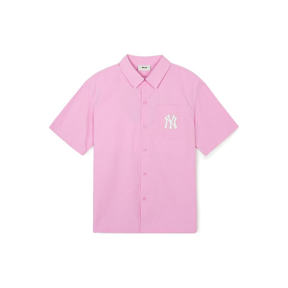 

New MLB New York Yankees SS24 Shirt Women s Pink 3AWSV0343-50PKP XL