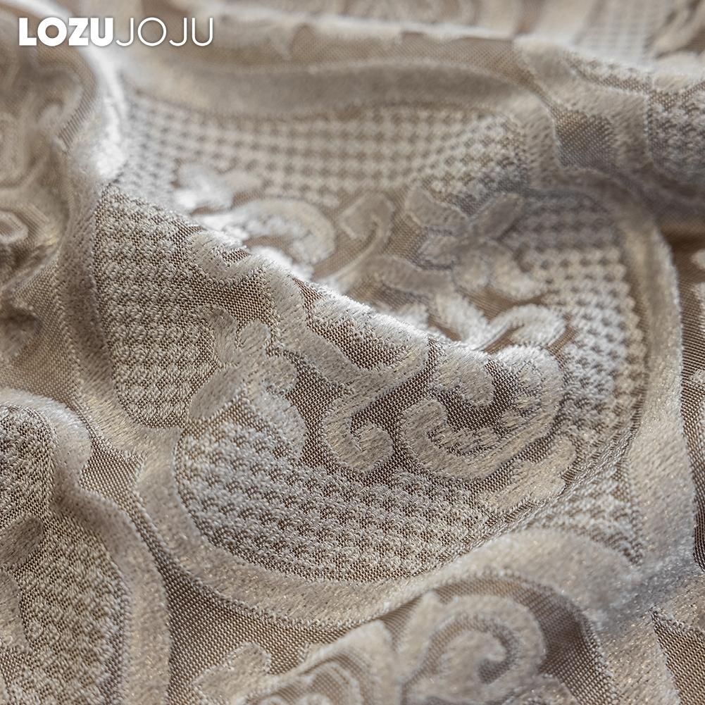 1PC LOZUJOJU 40-70% zaciemniające zaawansowane luksusowe europejskie zasłony żakardowe dostępne w wielu kolorach do salonu sypialni wystrój domu