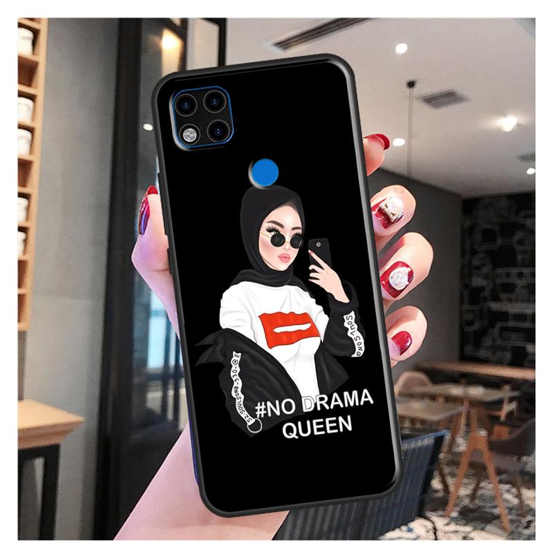 Custodia Morbida Hijabi Ragazze Musulmane Islamiche Per Xiaomi Redmi Note 11 Pro Note 10 Pro Note 9 Pro 10S 9S 8T 9A 9C 9T Cover