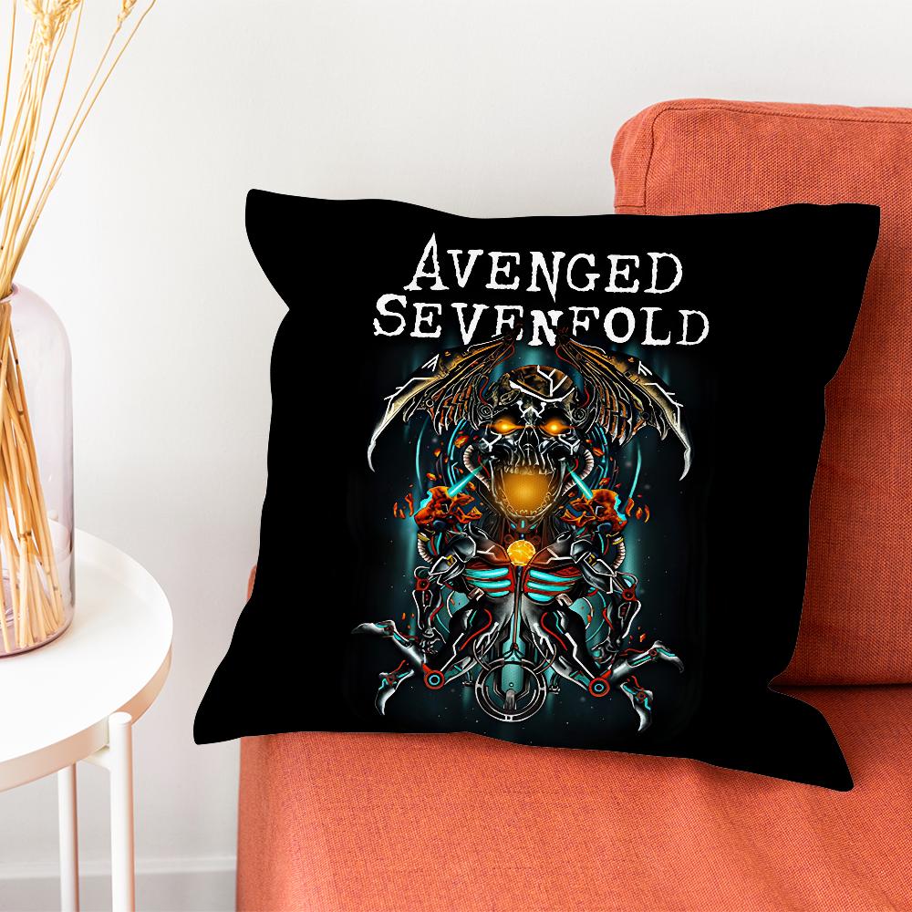 A-AvengedS Sevenfold A7X Pillow Case Pillow Case Living Room Sofa Cushion Cover Suitable For Home Bedroom Room Decoration