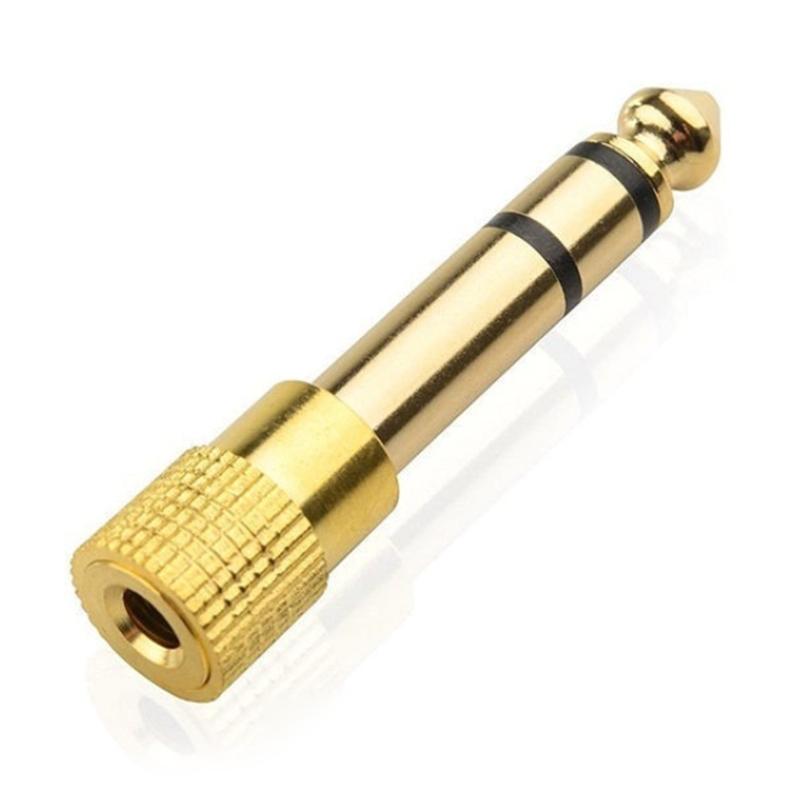 3.5mm Male To Female 2RCA Auditory Connector Computer TV 3.5 6.5 Plug Female Auditory Adapter