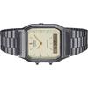 Casio Ana-Digi Quartz Watch Vintage Series AQ-230GG-9A Unisex Dual Time Light Gold