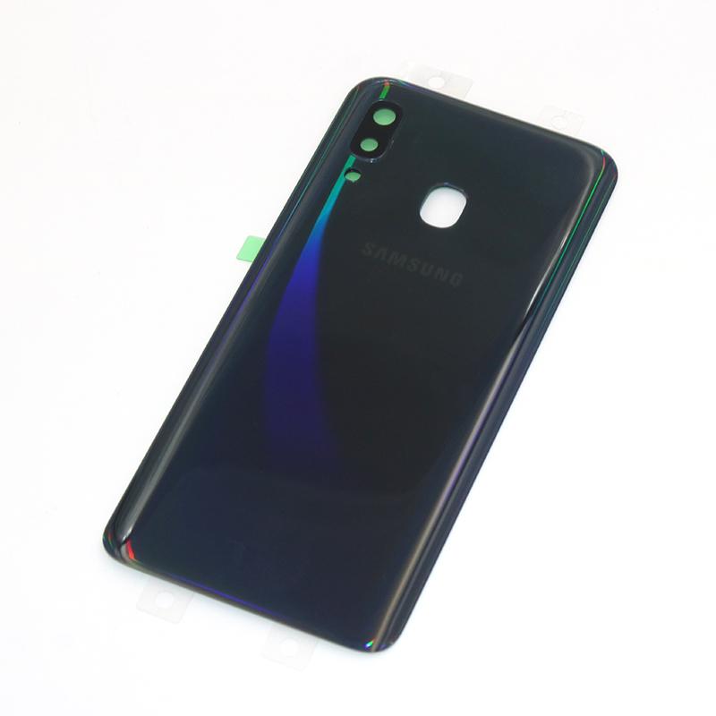 

Корпус для Samsung Galaxy A40 2019 A405 A405F SM-A405F, замена аккумулятора, ремонт задней двери Black with lens