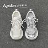 Augustine Platform Silver Dad Shoes New Spring Leisure Sports Outdoor Hiking Shoes