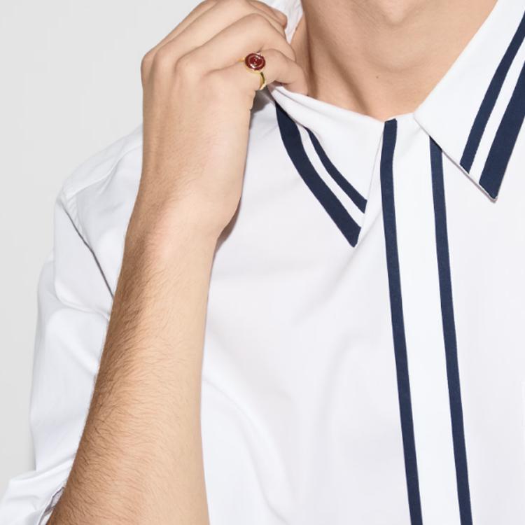 Gucci Blondie Logo Design Fashion Jewelry Enamel Metal Ring Unisex jewelry Gold 815131J16308036