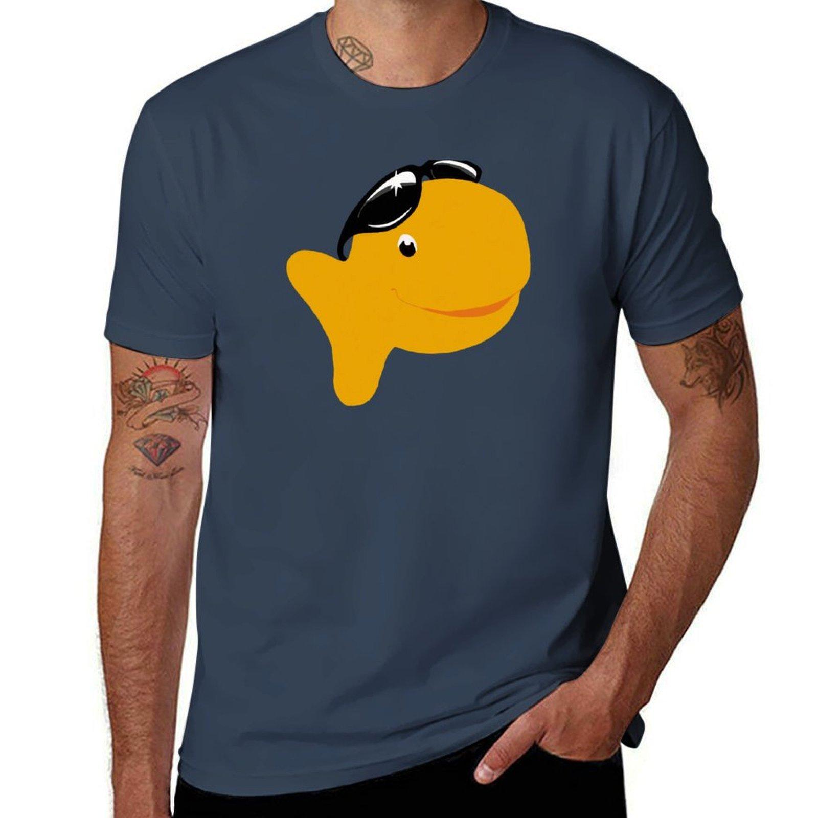 Goldfish TShirt Work Wear Short Sleeve TShirt S
