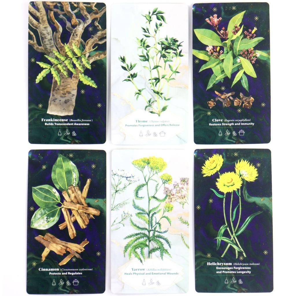 The Essential Oils Healing Deck 52 Cards To Enhance Body, Mind & Spirit 11*6cm