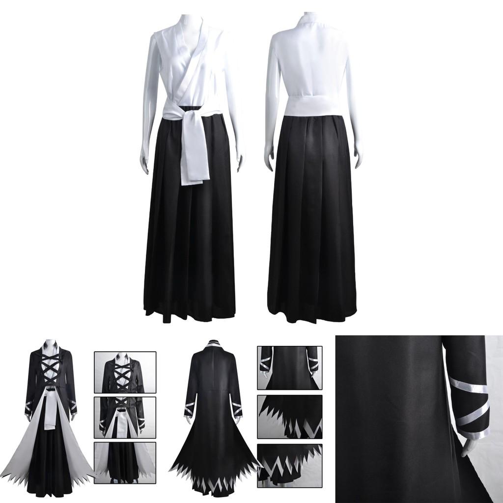 Vysoce kvalitní Bleach Kurosaki Ichigo Roucho Cosplay Kostým Halloween Karnevalová Párty