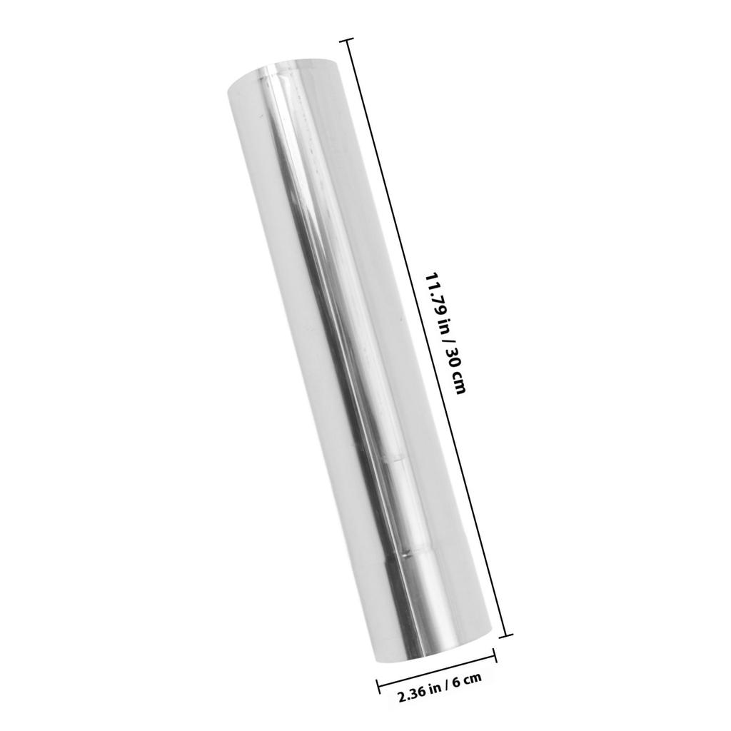 Tubo de Chimenea para Estufa de Leña de Acero Inoxidable Limpieza Fácil Conexión Hermética Sistema de Ventilación Exterior Chimenea de Acero Inoxidable para Estufa de Leña