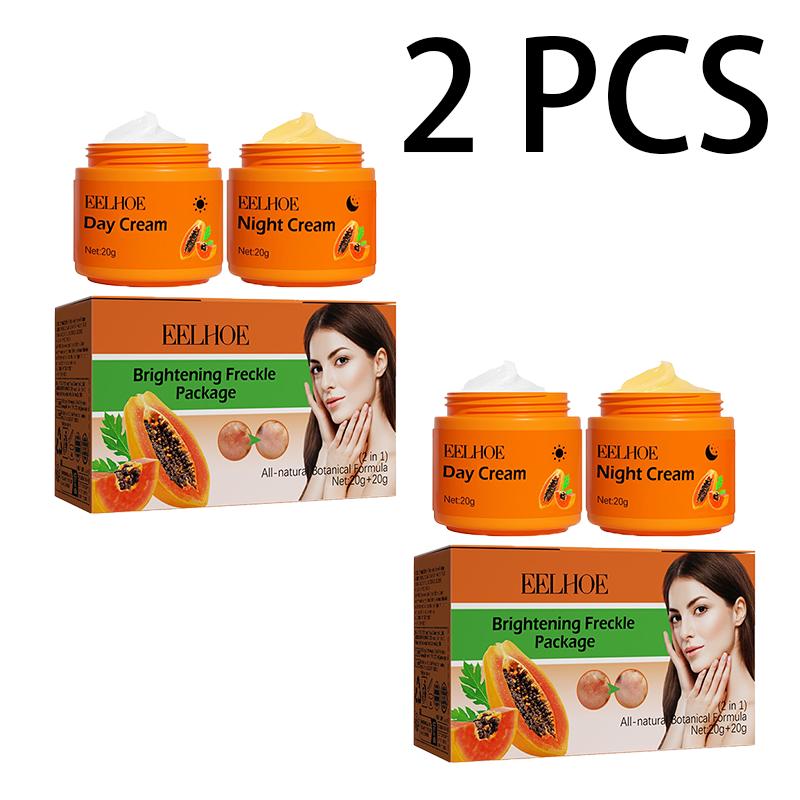 EELHOE Papaya Whitening Freckle Cream lightens freckles and dark spots, brightens and moisturizes the skin.