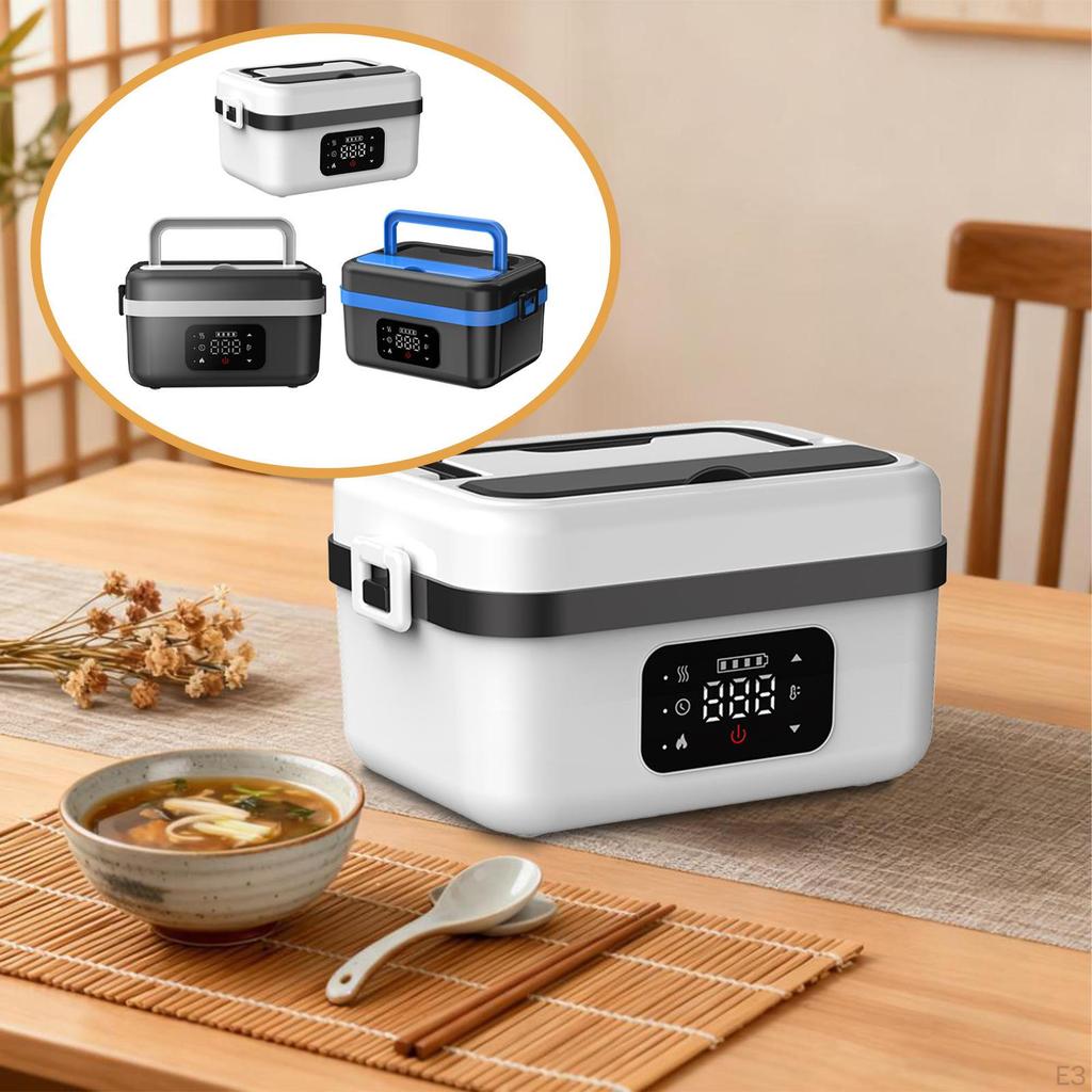 Electric Lunch Box Heat Preservation Portable for Adults Men Women Teens