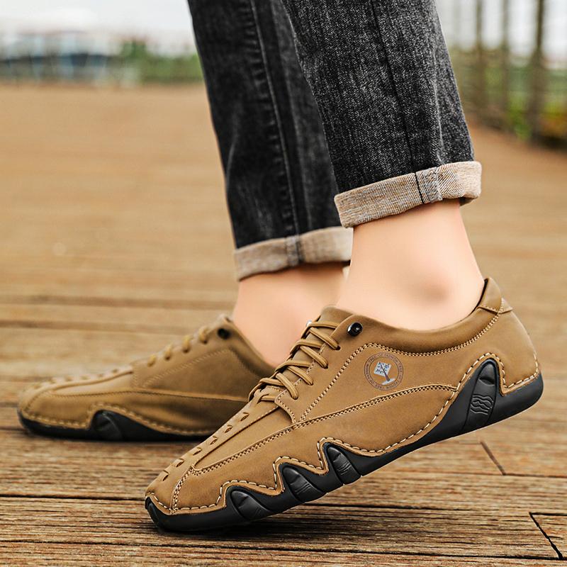 Mens Shoes Four Season Handcrafted Large Size 50 New Casual Shoes Fashion Soft Sole Breathable Outdoor Shoes Mens Sports Walking