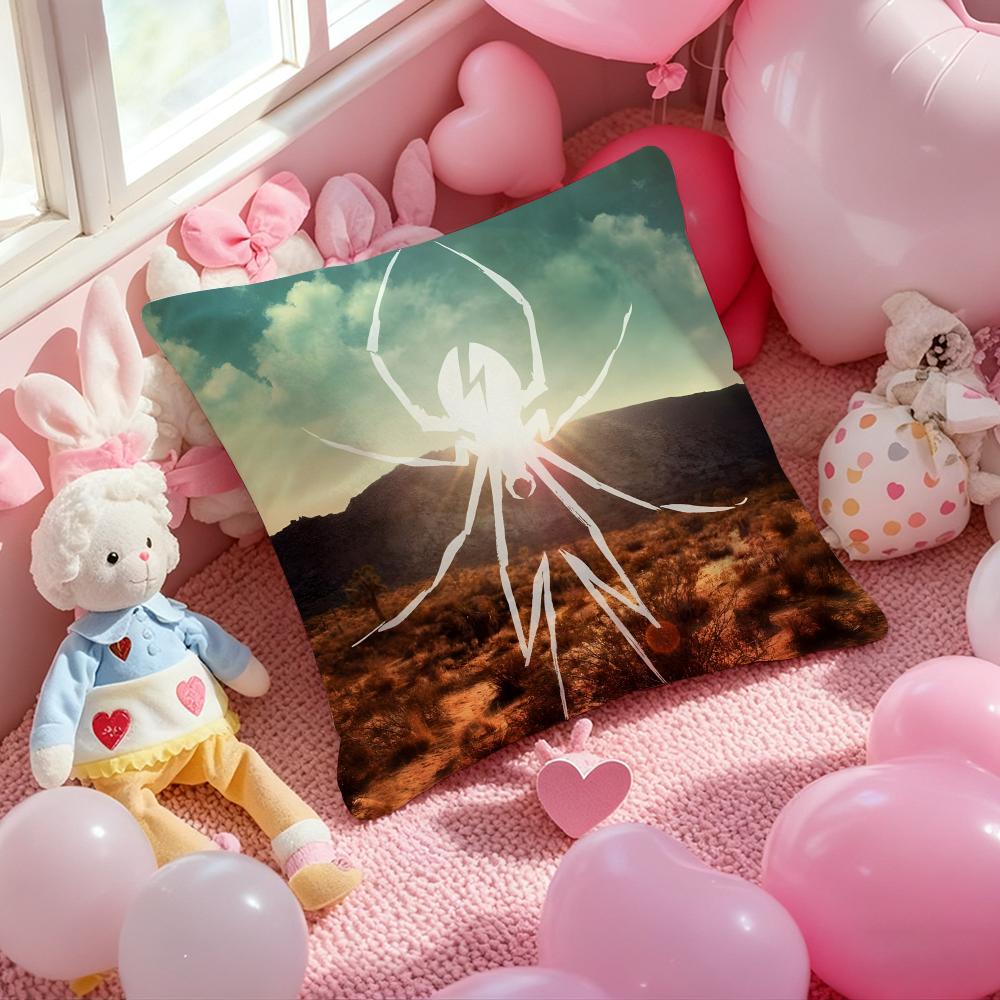 Band My C-Chemical RomanceS Cushion Cover Pattern Printed Pillowcase for Living Room Sofa Cushion Cover & Bedroom Decor