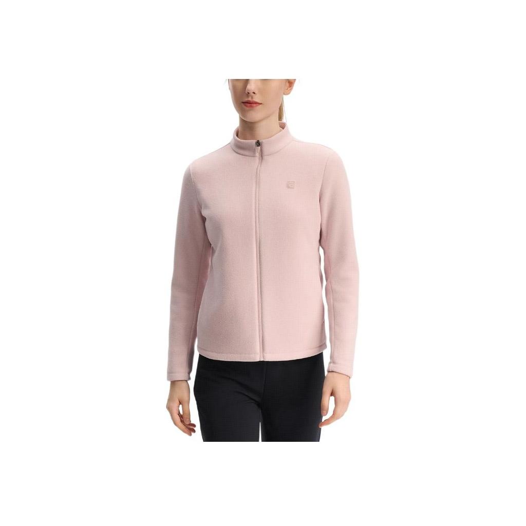 Fila Fashionable Warm Hooded Two-Piece Set Women Outerwear Nude-Pink A11W441705FPK
