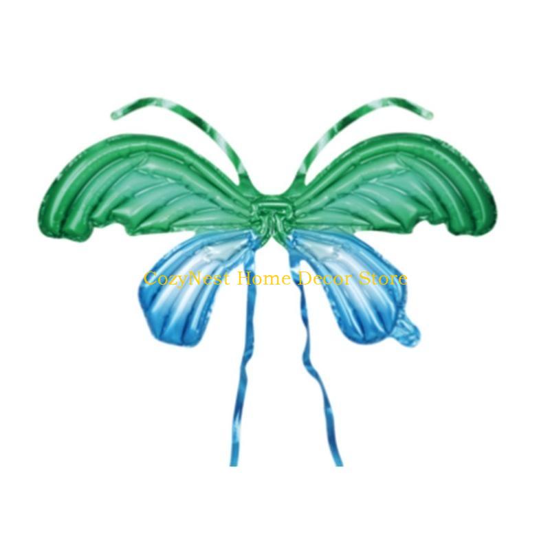 92MF Хэллоуин Костюм Крыло Бабочки Феи Воздушный Шар для Домашней Собаки Лоток Продавец