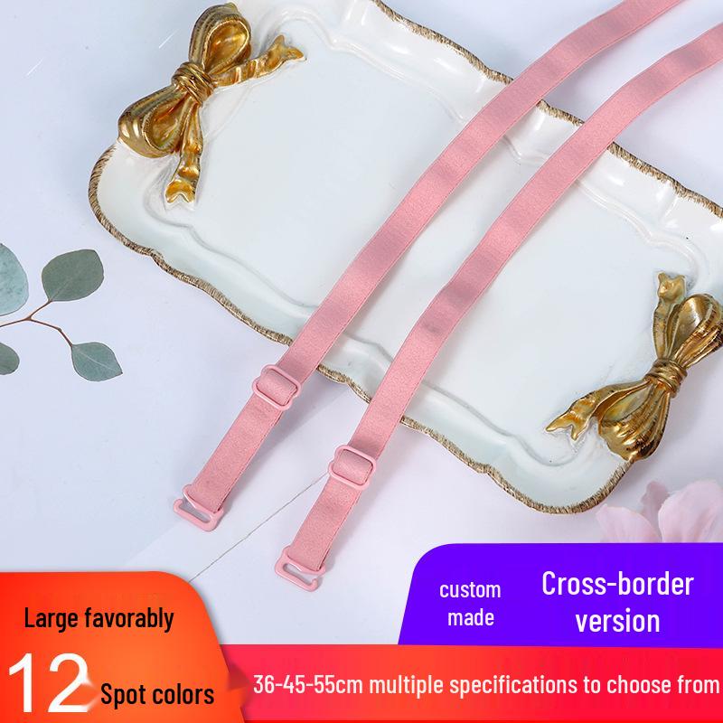 Elastic Detachable Bra Straps – 1.2cm To 2.5cm Width – Versatile and Exposable
