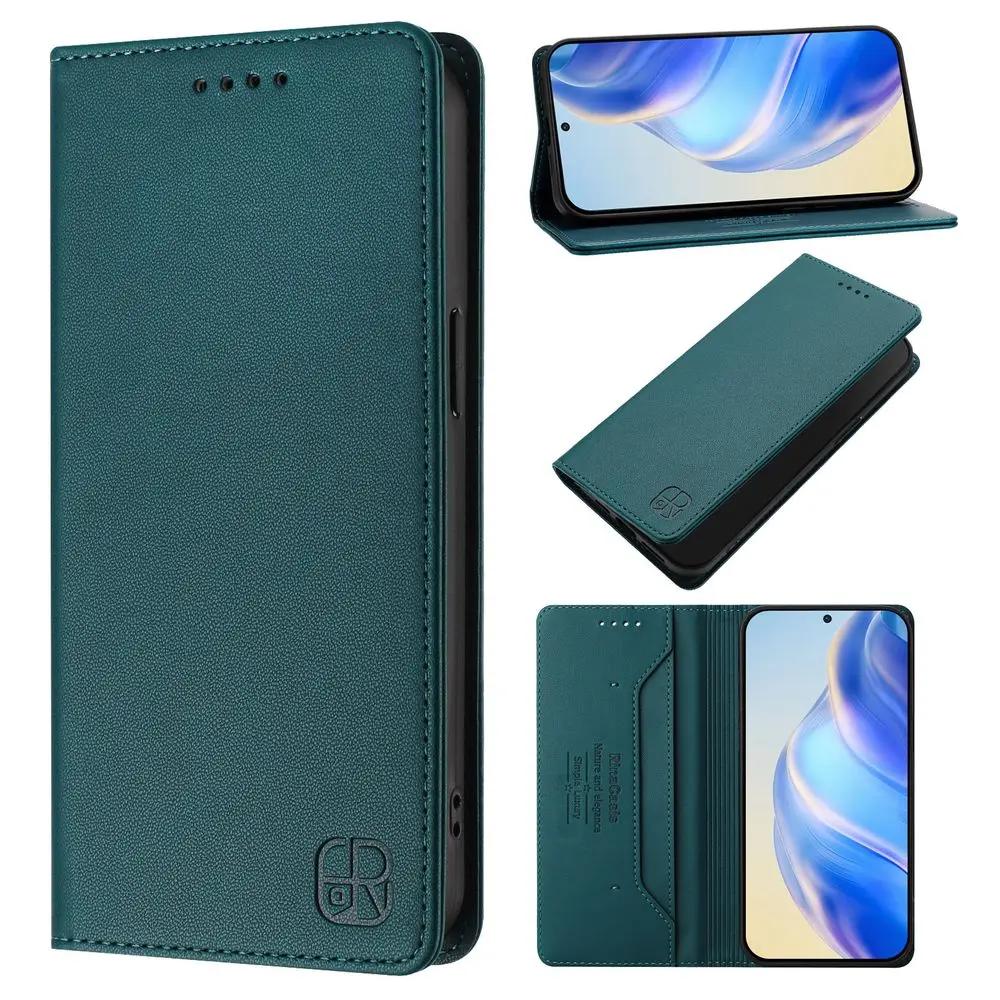 Wallet With Card Slot Kickstand Magnetic Flip Leather Case For XiaoMi 15 Ultra 14 Pro 14T 13 Lite 13T 12 12T 12S 5G