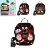 Isolierte Lunchtasche mit großem Fassungsvermögen und 3D-Druck Five Nights At Freddy's für vielseitige Verwendung