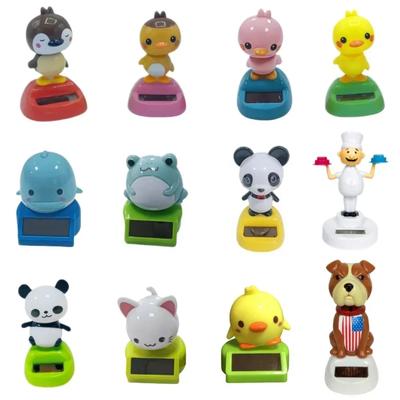 Heiß Neue Solarenergie Auto Innenraum Ornamente Tierpuppe Figur Schwingen Schütteln Modell Auto Armaturenbrett Dekoration Lustige Weihnachtsgeschenke