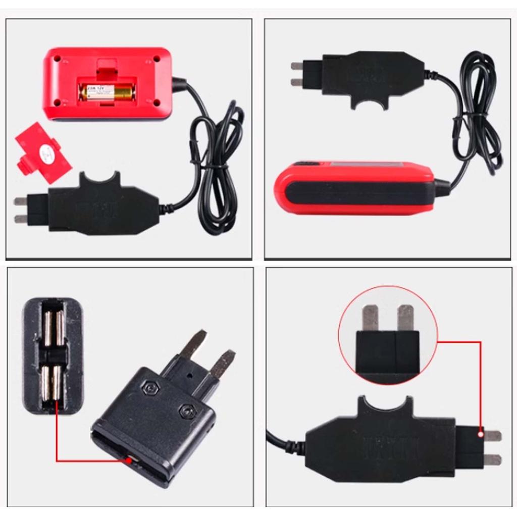 12V 0,01~19,99A Auto-Sicherungstester, Stromdiagnosewerkzeug für Fahrzeugschaltkreise, Reparaturdetektor, Galvanometer-Zubehör