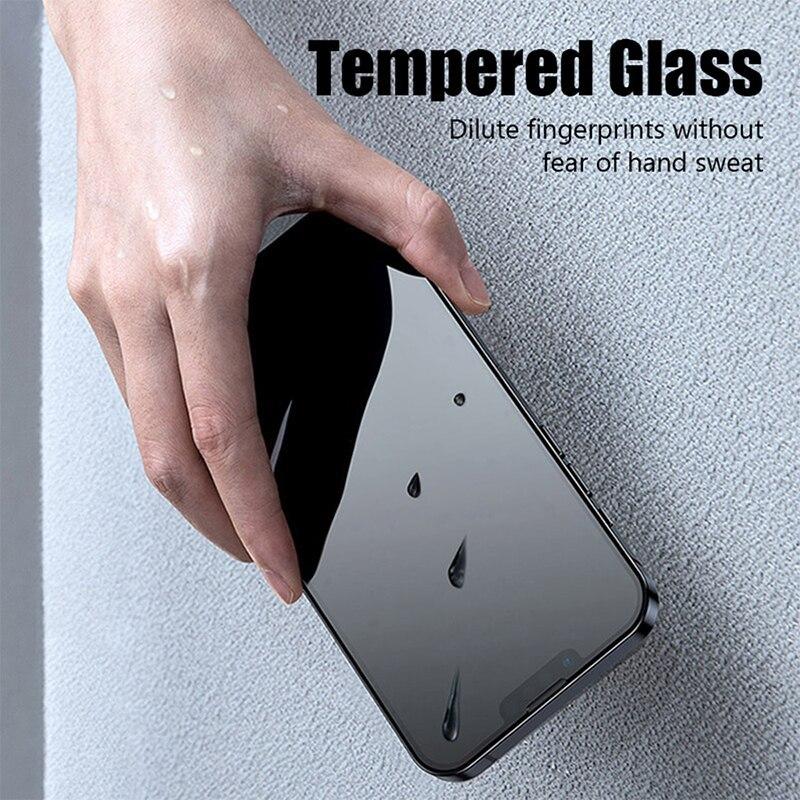 4PCS Privacy Screen Protector For iPhone 16 Pro Max Plus Anti-Spy Glass For iPhone 14 13 15 12 11 Pro Max 16 Pro Tempered Glass