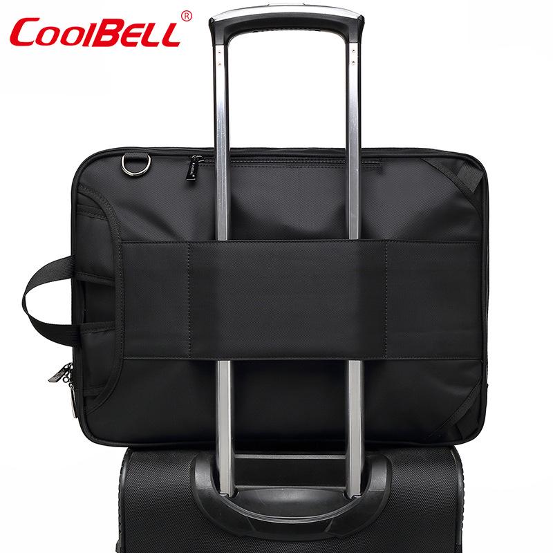 17-inch Multi-functional Anti-fall Men's Laptop Backpack/Crossbody Bag