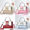 Stylish Cross-border Color-block Tote Bag For Women With Chic Design And Versatile Use