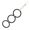 Safe Snake Climbing Rings Toy for Small Pet Flexible Hanging Rings Exercise Toy for Reptiles Training Cage Decoration