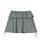Taibseobiseu Shiny Balloon Skirt [Charcoal]