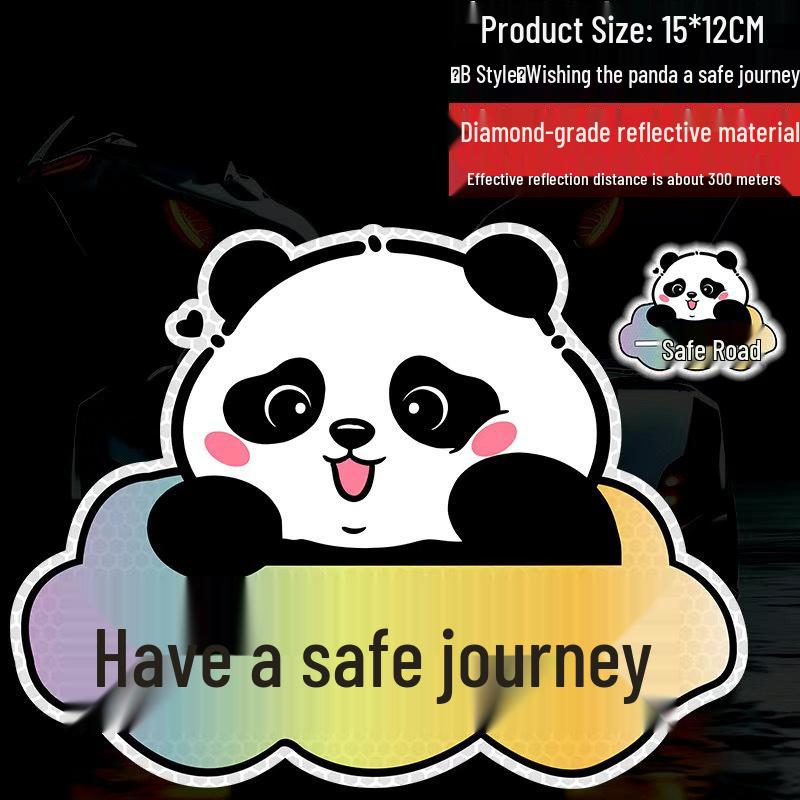 Reflective Motorcycle & EV Car Body Scratch Cover and Decorative Safety Sticker