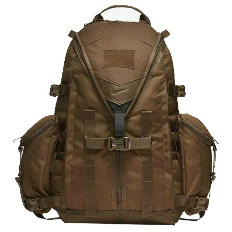 Nike Polyester Backpack Regular Unisex Army Green Casual BA4886-222