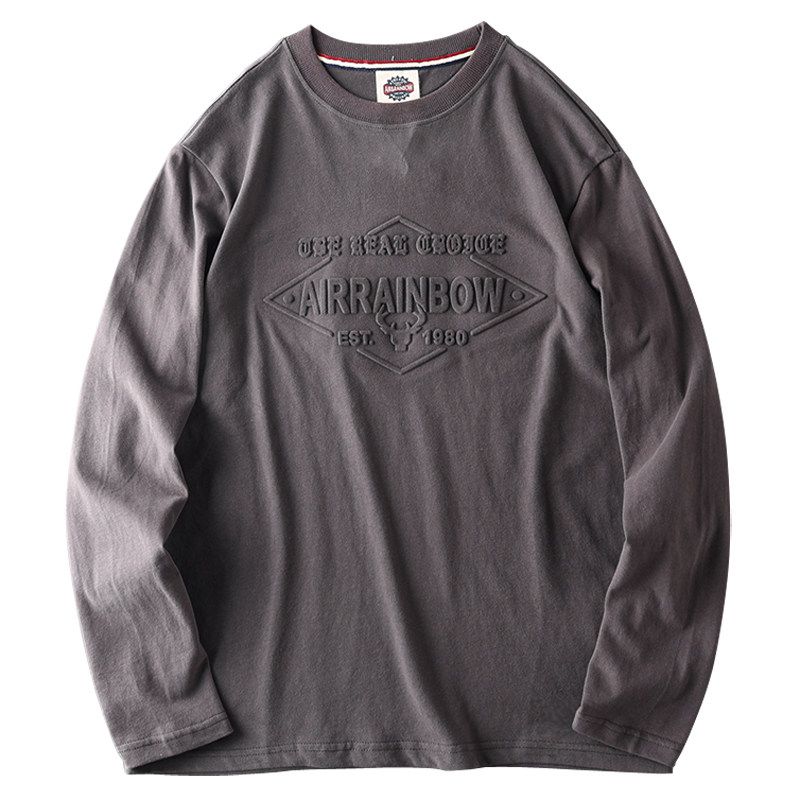 Trendy Cut Label Spring & Fall Export Men Long Sleeves T-Shirt