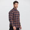 Men's Plus Size Brushed Plaid Long Sleeve Shirt