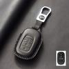 Genuine Leather Car Key Case Cover Fob For Honda Accord Civic 11Th    Hr-V Cr-V Pilot Sport Si Ex Keychain Protector
