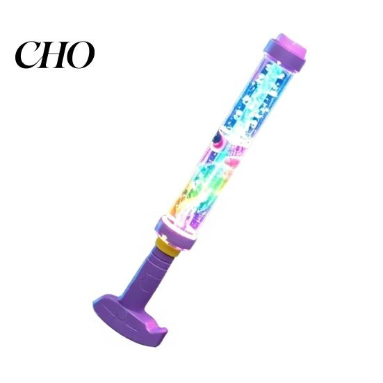 Pool Party Toy Glowing Rainbow LED Water Sprayer Toy, Kids Safe Summer Light Up Sprayer, Illuminate Night Sprinkler for Backyard Beach Non-leak 1pc