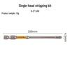 Han Axe D2 Magnetic Phillips Screwdriver Bit Set - Hex Shank, Impact Resistant, Extended Head