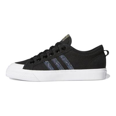 Originals Nizza Baskets Basses de Skate Femme Sneakers Noir Bleu FX9004