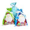 Merry Christmas Drawstring Gift Bag New Year 2024 Large Candy Cookie Packaging Bag Navidad Christmas Home Decoration Gift Bags
