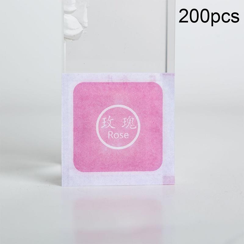 

200Pcs Car Air Freshener Sachets Shoe Deodorizer Bag Wardrobe Fragrance Closet Home Fragrance Sachets Compact And Portable Rose